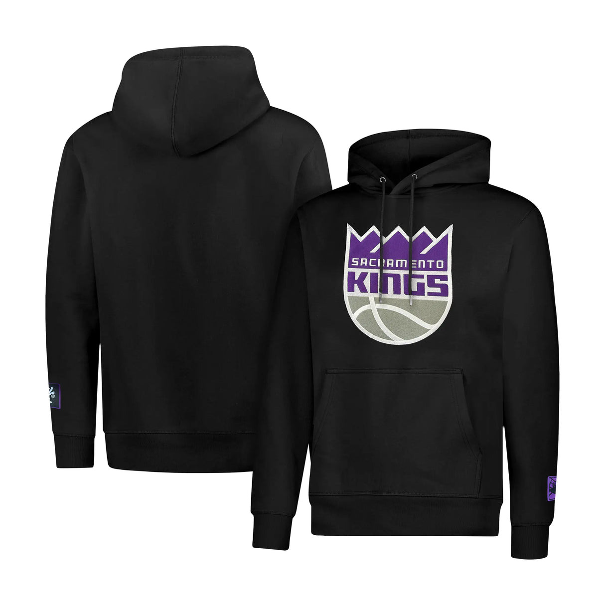 Ultra Game Adults NBA Official Court Classic Hoodie Sweatshirt - Supremely Soft | Sacramento Kings