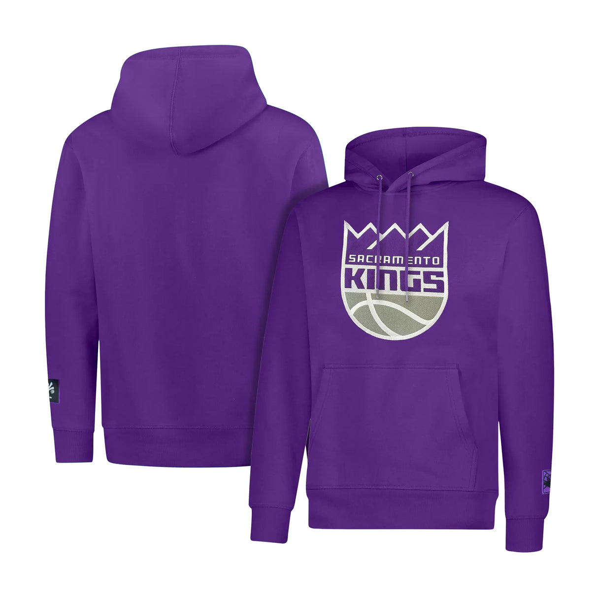 Ultra Game Adults NBA Official Court Classic Hoodie Sweatshirt - Supremely Soft | Sacramento Kings