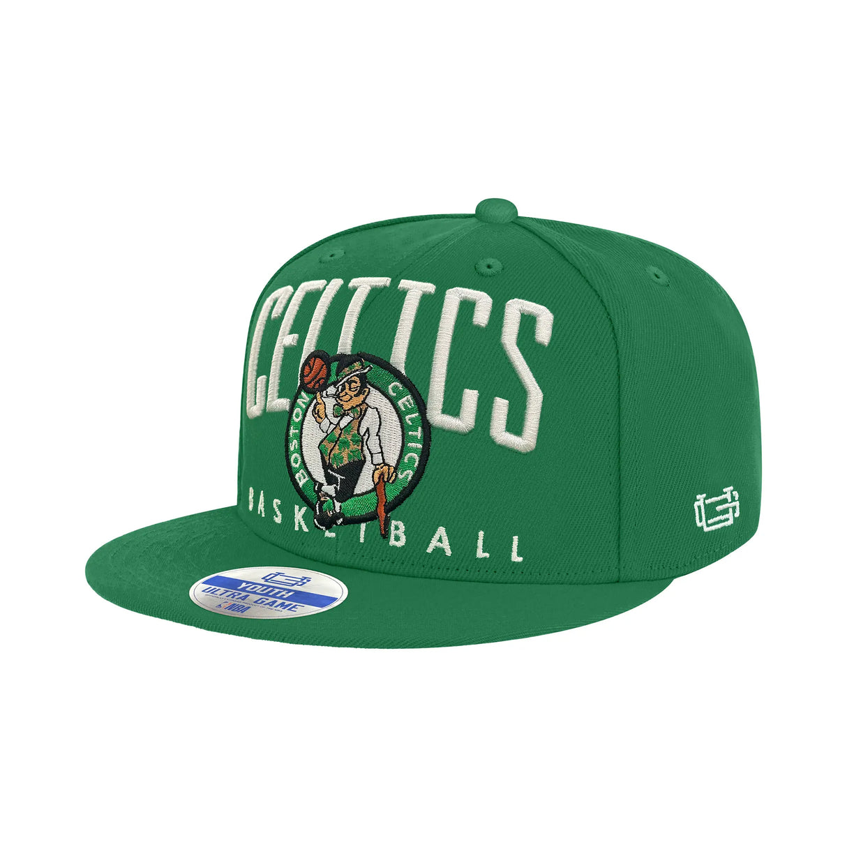 Ultra Game Youth NBA Official 8-20 Teamster Ultimate Baseball Cap Hat | Boston Celtics
