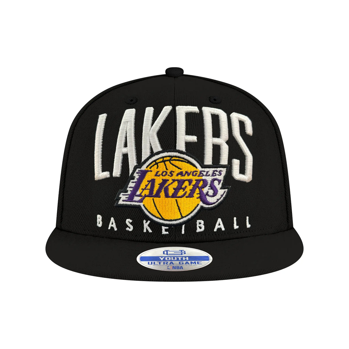Ultra Game Youth NBA Official 8-20 Teamster Ultimate Baseball Cap Hat | Los Angeles Lakers