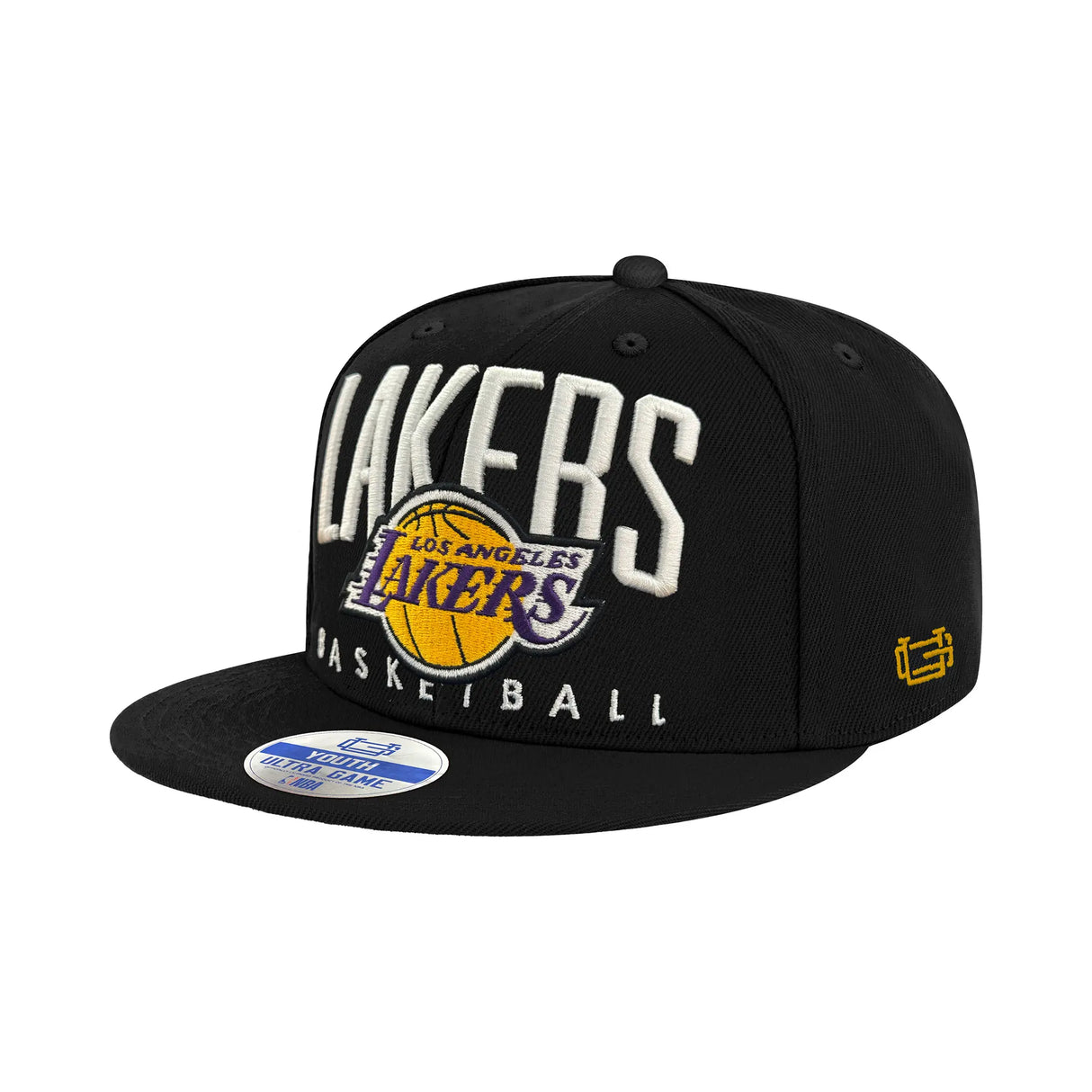Ultra Game Youth NBA Official 8-20 Teamster Ultimate Baseball Cap Hat | Los Angeles Lakers