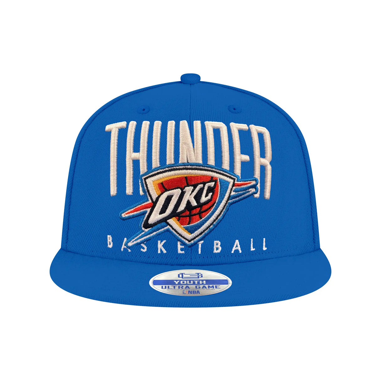 Ultra Game Youth NBA Official 8-20 Teamster Ultimate Baseball Cap Hat | Oklahoma City Thunder