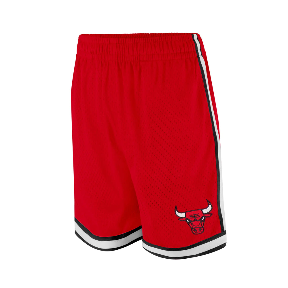 Ultra Game Boys NBA Official Soft Air Mesh Slam Basketball Shorts - Classic Fit | Chicago Bulls