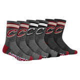 Ultra Game Boys NBA Official Athletic Cushioned Team Crew Socks - 3 Pack | Cleveland Cavaliers