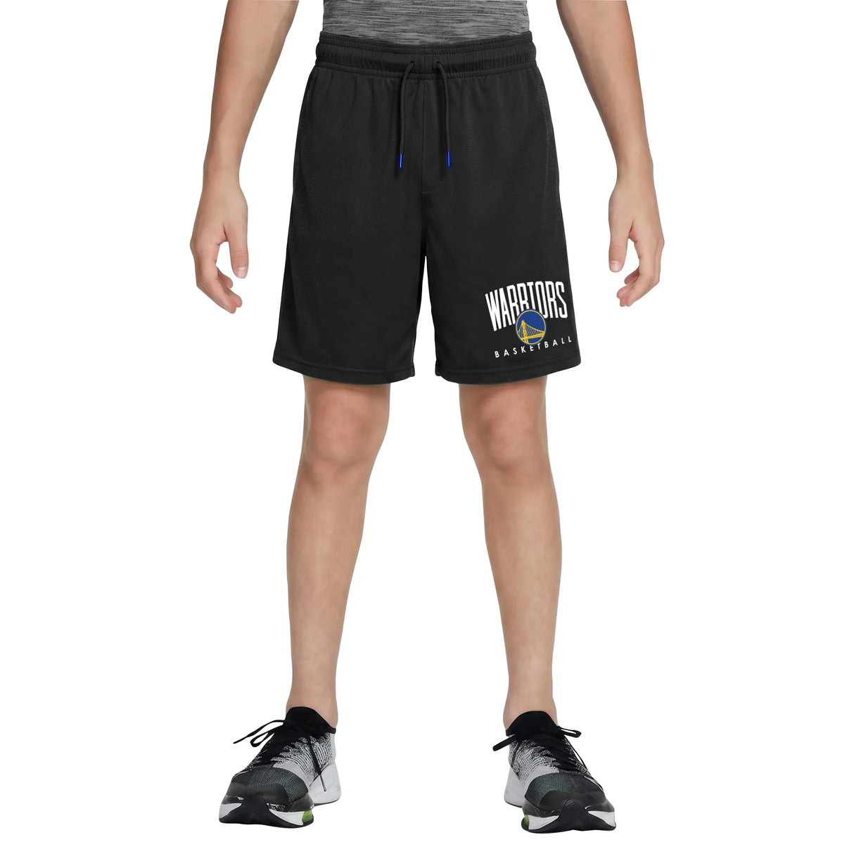 Ultra Game Boys NBA Official Soft Air Mesh Teamster Basketball Shorts - Classic Fit | Golden State Warriors