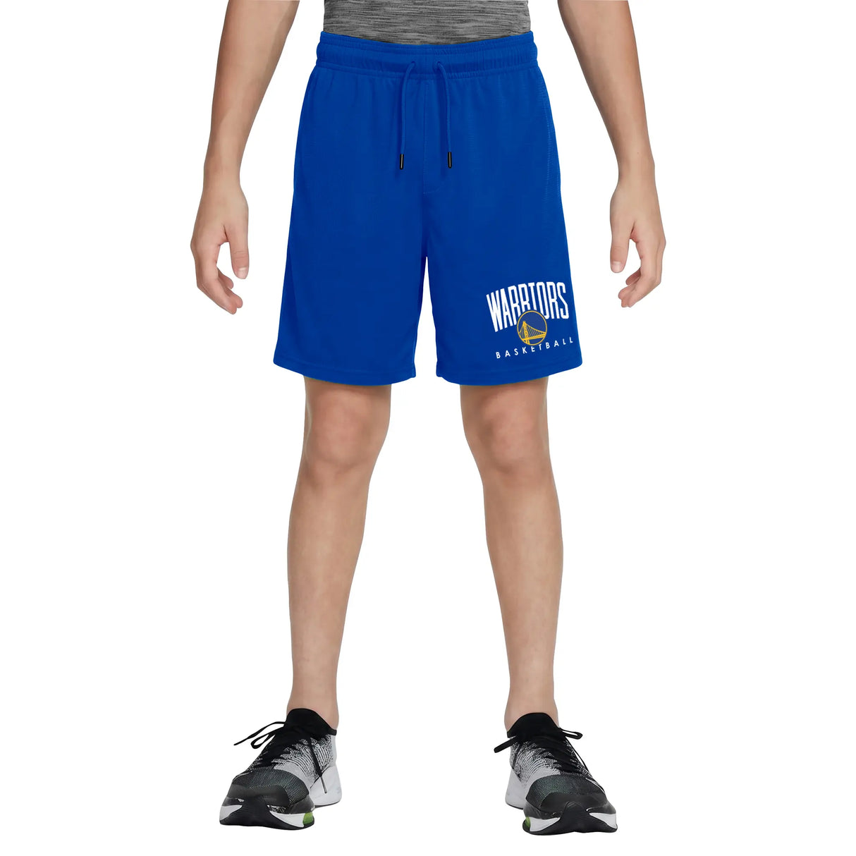 Ultra Game Boys NBA Official Soft Air Mesh Teamster Basketball Shorts - Classic Fit | Golden State Warriors