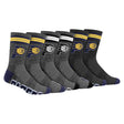 Ultra Game Boys NBA Official Athletic Cushioned Team Crew Socks - 3 Pack | Indiana Pacers