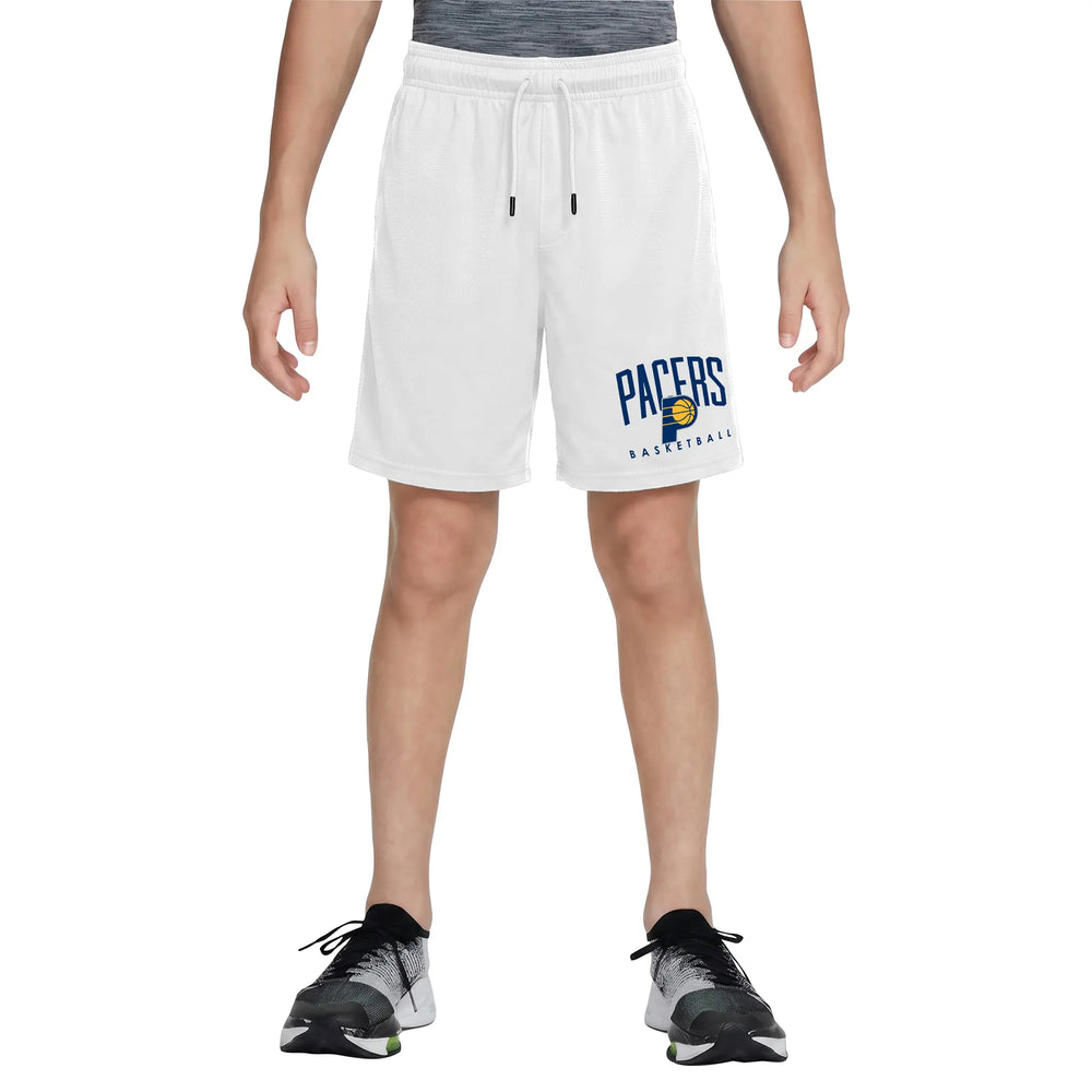 Ultra Game Boys NBA Official Soft Air Mesh Teamster Basketball Shorts - Classic Fit | Indiana Pacers