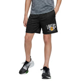 Ultra Game Boys NBA Official Soft Air Mesh Teamster Basketball Shorts - Classic Fit | Los Angeles Lakers