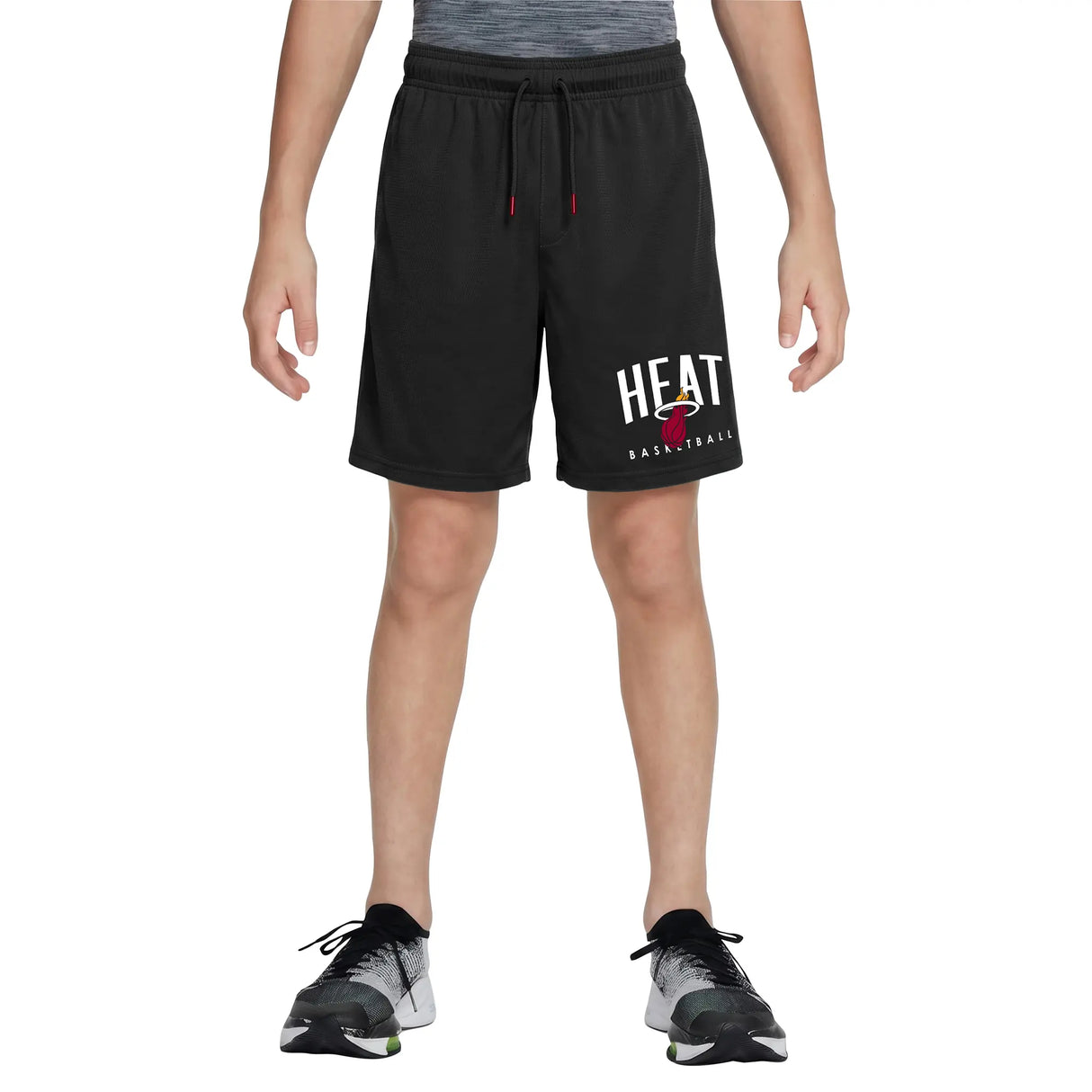 Ultra Game Boys NBA Official Soft Air Mesh Teamster Basketball Shorts - Classic Fit | Miami Heat