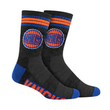 Ultra Game Boys NBA Official Athletic Cushioned Team Crew Socks - 3 Pack | New York Knicks