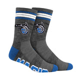 Ultra Game Boys NBA Official Athletic Cushioned Team Crew Socks - 3 Pack | Orlando Magic