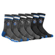 Ultra Game Boys NBA Official Athletic Cushioned Team Crew Socks - 3 Pack | Orlando Magic