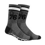 Ultra Game Boys NBA Official Athletic Cushioned Team Crew Socks - 3 Pack | Philadelphia 76ers
