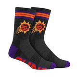 Ultra Game Boys NBA Official Athletic Cushioned Team Crew Socks - 3 Pack | Phoenix Suns