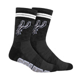 Ultra Game Boys NBA Official Athletic Cushioned Team Crew Socks - 3 Pack | San Antonio Spurs