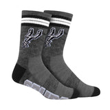 Ultra Game Boys NBA Official Athletic Cushioned Team Crew Socks - 3 Pack | San Antonio Spurs