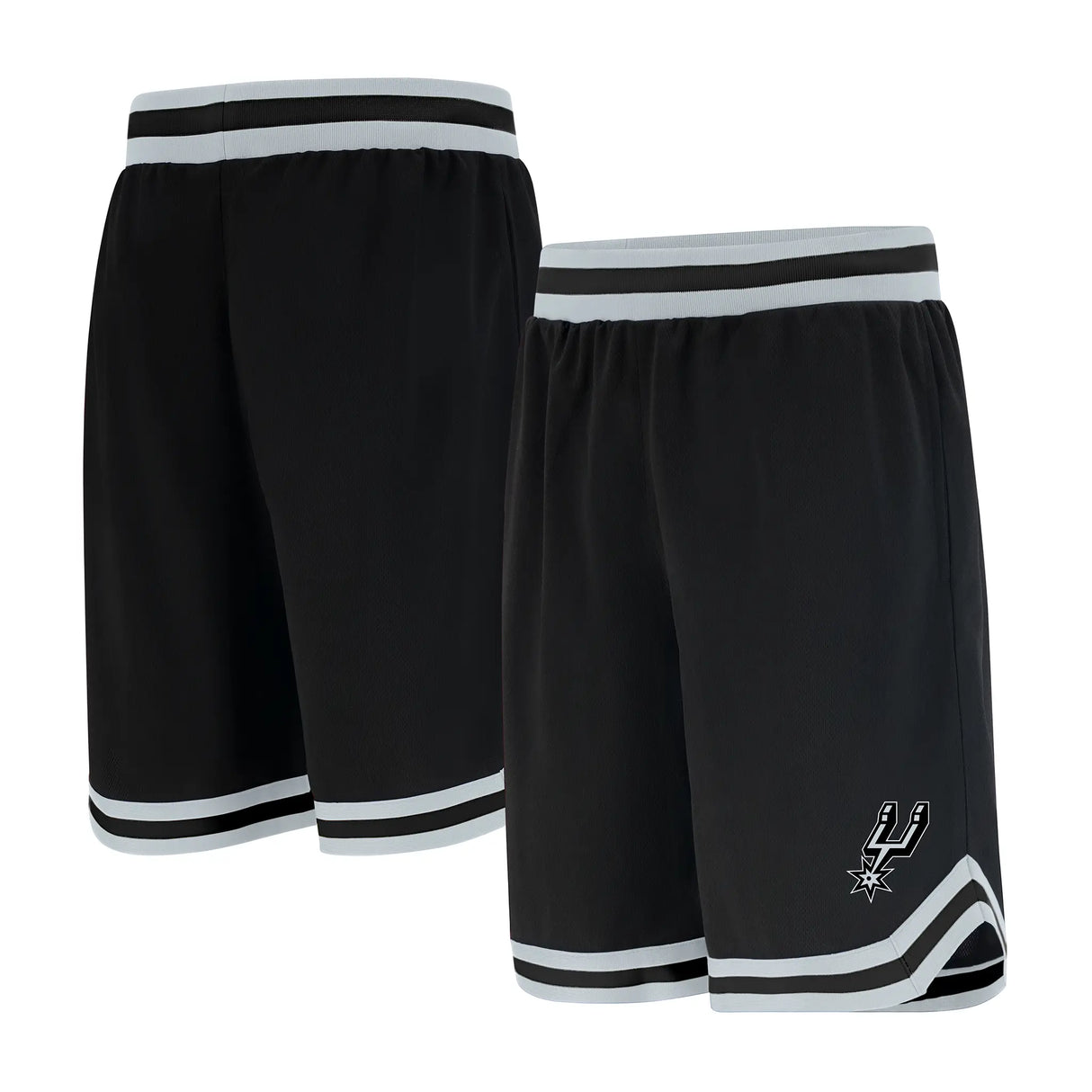 Ultra Game Boys NBA Official Soft Air Mesh Premium Basketball Shorts - Classic Fit | San Antonio Spurs