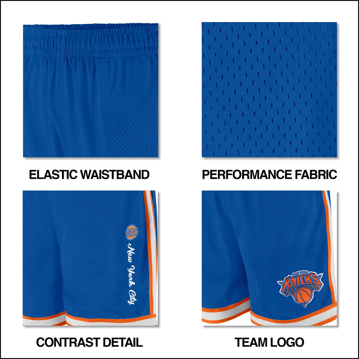 Ultra Game Boys NBA Official Soft Air Mesh Slam Basketball Shorts - Classic Fit | Los Angeles Lakers