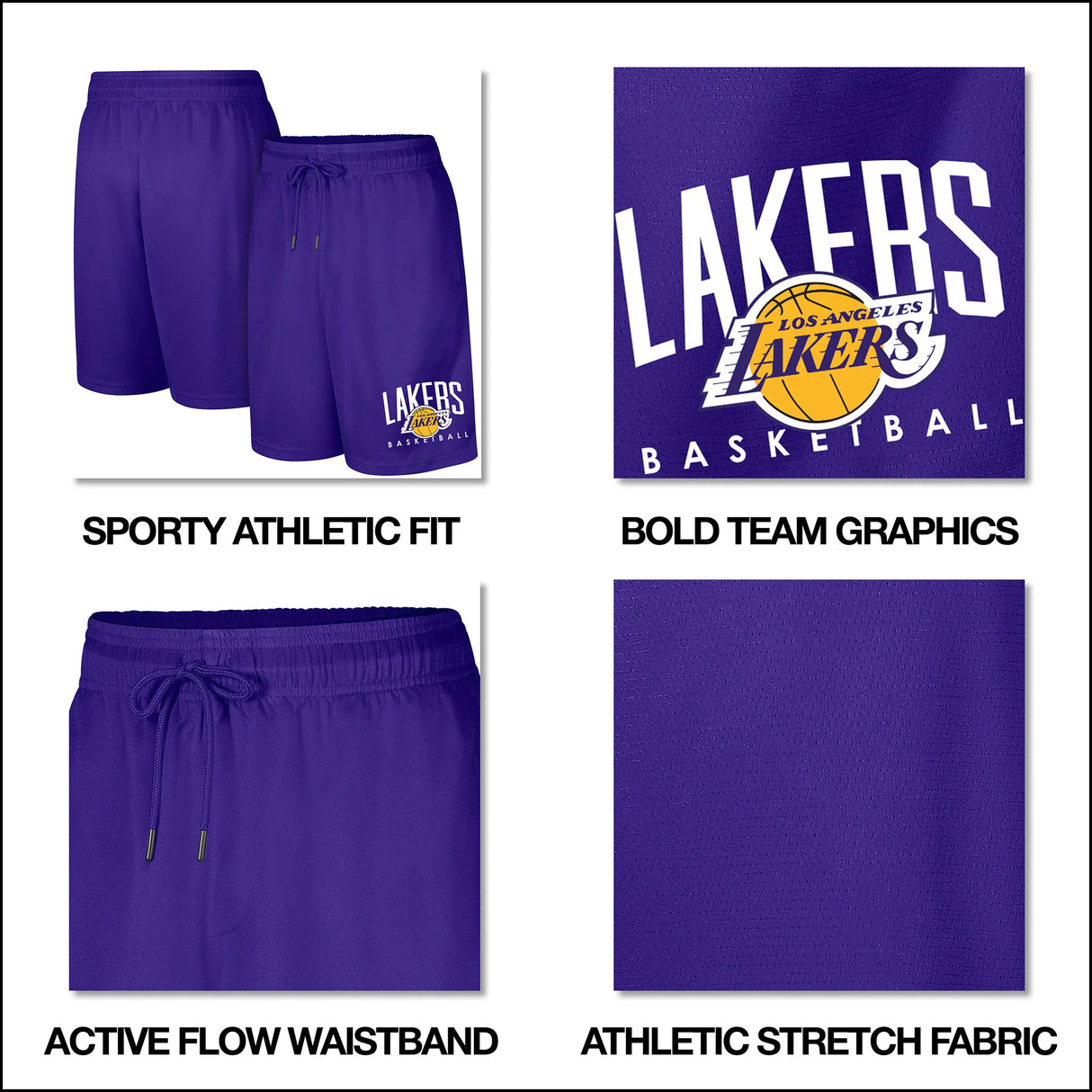 Ultra Game Boys NBA Official Soft Air Mesh Teamster Basketball Shorts - Classic Fit | New York Knicks