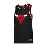 Ultra Game Men's NBA Official Super Soft Jersey Tank Top Muscle T-Shirt | Chicago Bulls