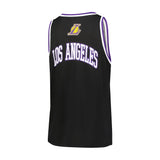 Ultra Game Men's NBA Official Super Soft Jersey Tank Top Muscle T-Shirt | Los Angeles Lakers