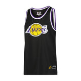 Ultra Game Men's NBA Official Super Soft Jersey Tank Top Muscle T-Shirt | Los Angeles Lakers