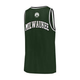 Ultra Game Men's NBA Official Super Soft Jersey Tank Top Muscle T-Shirt | Milwaukee Bucks
