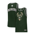 Ultra Game Men's NBA Official Super Soft Jersey Tank Top Muscle T-Shirt | Milwaukee Bucks