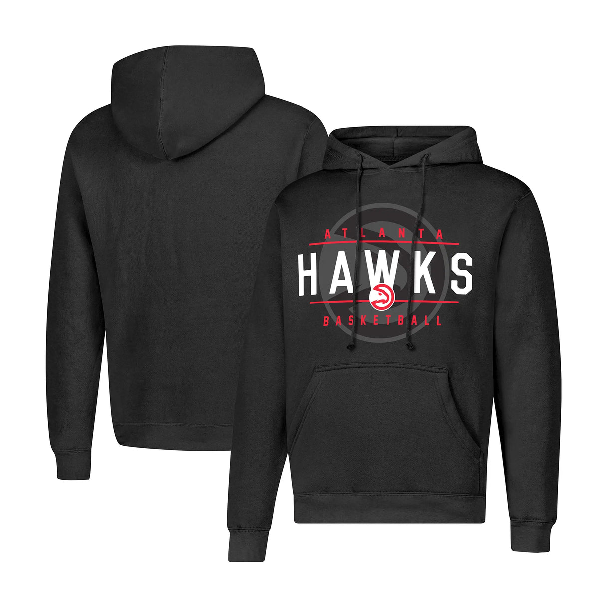 Ultra Game Men's NBA Official Super Soft Get Right Hoodie Sweatshirt | Atlanta Hawks