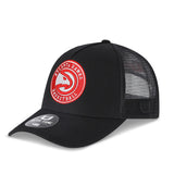 Ultra Game Men’s NBA Official Snap Back All Around The World Trucker Baseball Cap Hat | Atlanta Hawks
