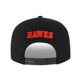 Ultra Game Men’s NBA Official Twill Snap Back Ultimate Baseball Cap Hat | Atlanta Hawks