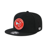 Ultra Game Men’s NBA Official Twill Snap Back Ultimate Baseball Cap Hat | Atlanta Hawks