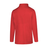 Ultra Game Men's NBA Official Super Soft Quarter Zip Long Sleeve T-Shirt | Atlanta Hawks