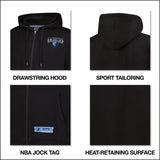 Ultra Game Men's NBA Official Super Soft Driver Full Zip Hoodie Jacket Sweatshirt | Boston Celtics