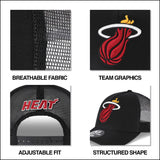 Ultra Game Men’s NBA Official Snap Back All Around The World Trucker Baseball Cap Hat | Cleveland Cavaliers