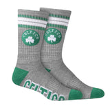 Ultra Game Men's NBA Official Athletic Cushioned Secure Fit Team Crew Socks - 3 Pack | Boston Celtics