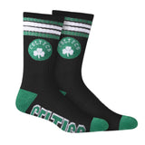 Ultra Game Men's NBA Official Athletic Cushioned Secure Fit Team Crew Socks - 3 Pack | Boston Celtics