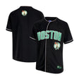 Ultra Game Men’s NBA Official Super Soft Button Down Jersey Baseball Shirt | Boston Celtics