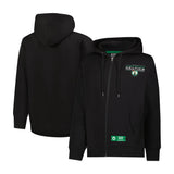 Ultra Game Men's NBA Official Super Soft Driver Full Zip Hoodie Jacket Sweatshirt | Boston Celtics