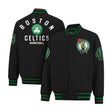 Ultra Game Men’s NBA Official Game Time Varsity Jacket | Boston Celtics