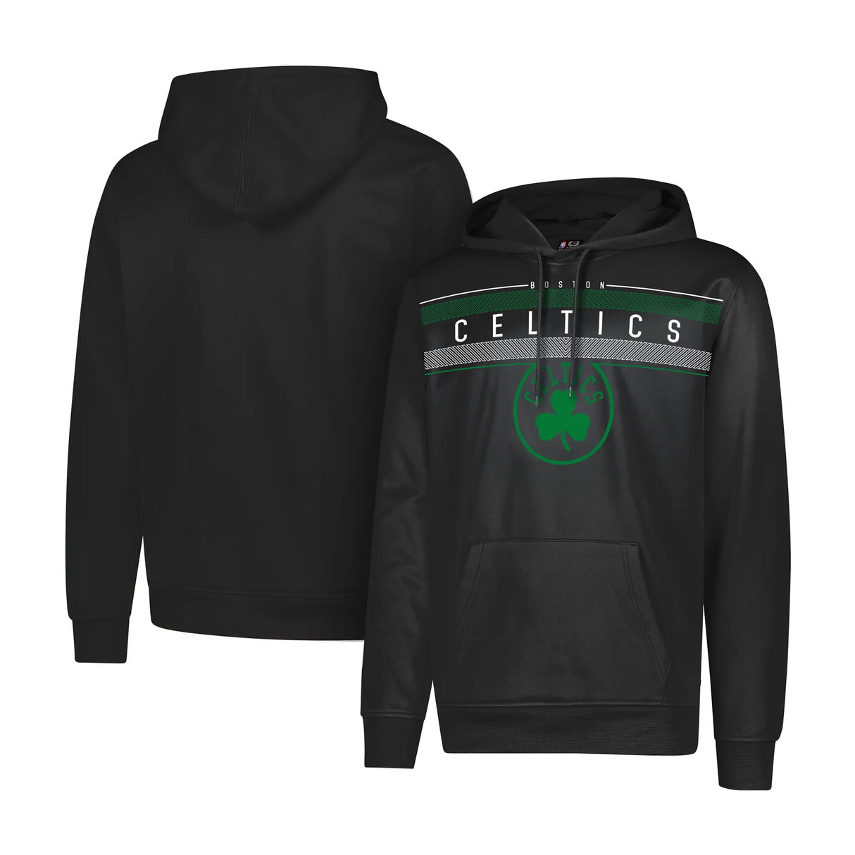 Ultra Game Men's NBA Official Super Soft Midtown Hoodie Sweatshirt | Boston Celtics