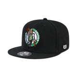 Ultra Game Men’s NBA Official Twill Snap Back Ultimate Baseball Cap Hat | Boston Celtics