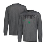 Ultra Game Men's NBA Official Super Soft Game Day Long Sleeve T-Shirt | Boston Celtics