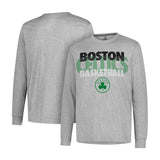Ultra Game Men’s NBA Official Super Soft Supreme Long Sleeve T-Shirt | Boston Celtics