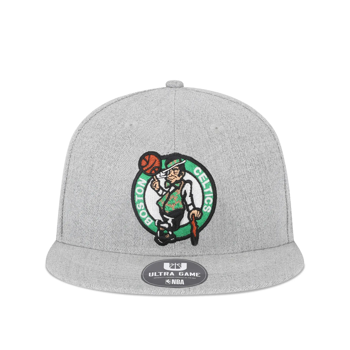 Ultra Game Men's NBA Official Twill Snap Back Ultimate Baseball Cap Hat | Boston Celtics