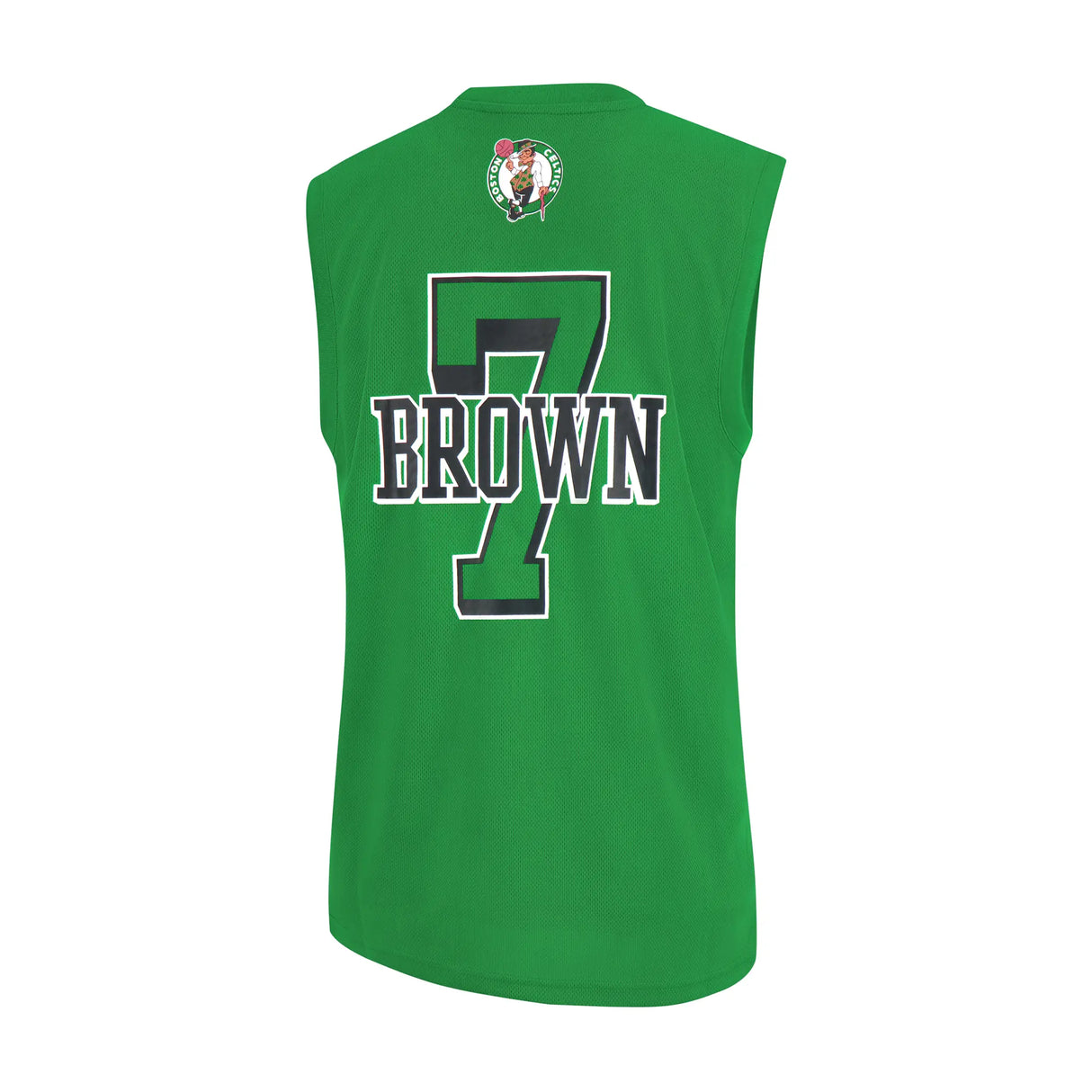 Ultra Game Men's NBA Official Sleeveless Players Mesh Tank Top Muscle T-Shirt | Boston Celtics - Jaylen Brown