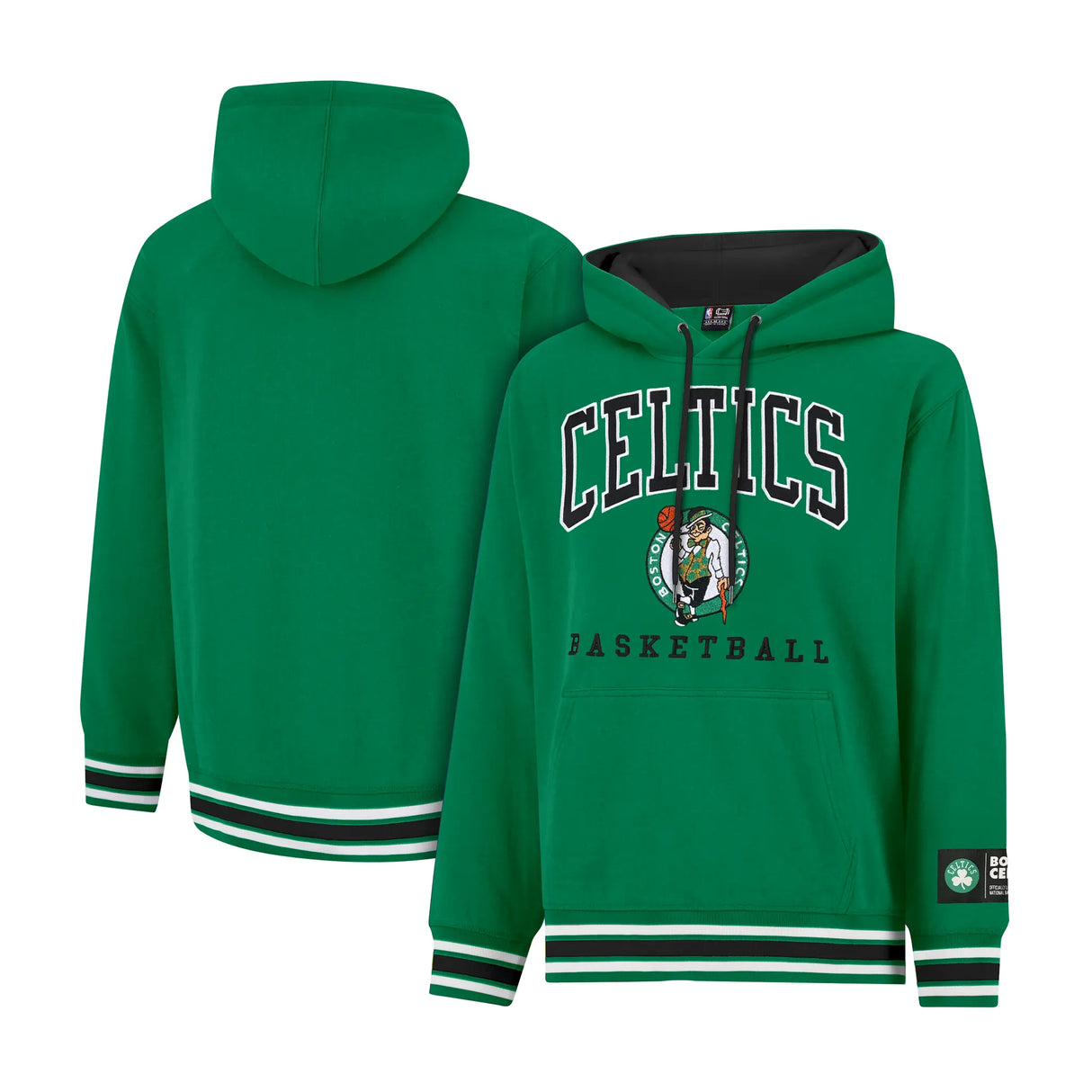 Ultra Game Mens NBA Official Premium Quality MVP Hoodie Sweatshirt | Boston Celtics