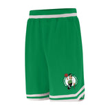 Ultra Game Men's NBA Official Soft Air Mesh Ultimate Basketball Shorts-Classic Fit | Boston Celtics