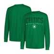 Ultra Game Men's NBA Official Super Soft Game Day Long Sleeve T-Shirt | Boston Celtics